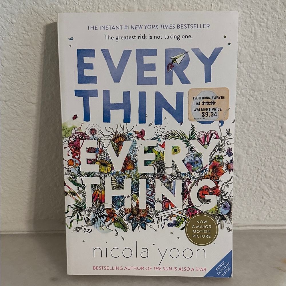 Everything, Everything Book by Nicola Yoon